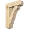 Ekena Millwork Balboa Craftsman Rough Sawn Bracket w/ Offset Brace, Douglas Fir, 8"W x 26"D x 34"H BKT0806X26X34BOA04RDF - alternate 1